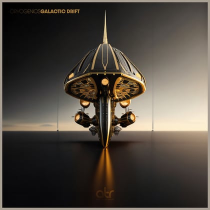 Galactic Drift album by Cryogenics - Drum and Bass Cover Art