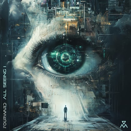All Seeing I album by Fourward - Drum and Bass Cover Art