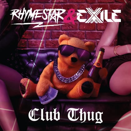 Club Thug album by AIRGLO, Exile & Rhymestar - Drum and Bass Cover Art