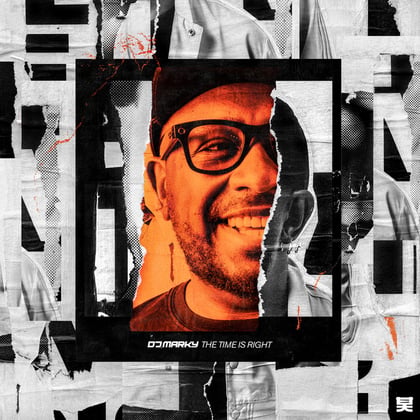 The Time Is Right album by DJ Marky - Drum and Bass Cover Art