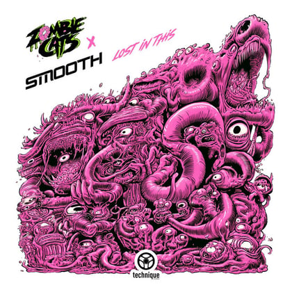 Lost in This album by Zombie Cats & Smooth - Drum and Bass Cover Art