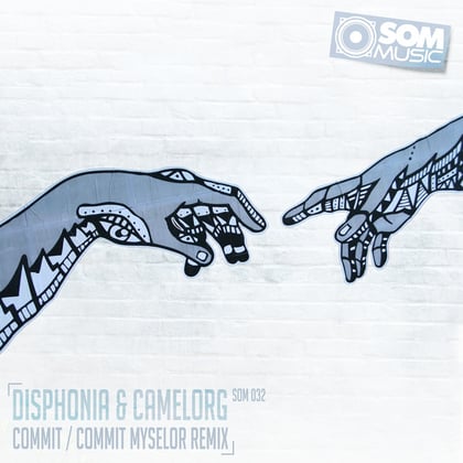 Commit album by Disphonia - Drum and Bass Cover Art