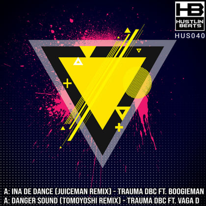 Ina De Dance & Danger Sound Remixes album by Trauma DBC & theStandard - Drum and Bass Cover Art
