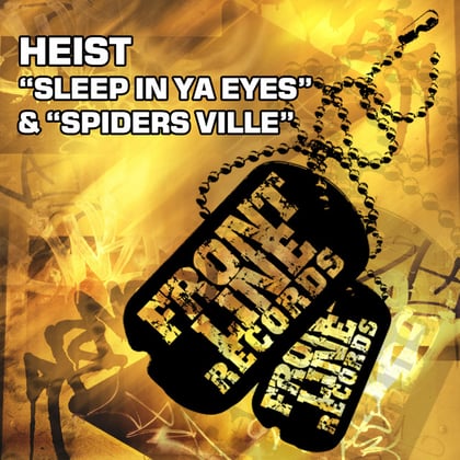 Sleep In Ya Eyes / Spiders Ville album by Spaow, Zero G & Heist - Drum and Bass Cover Art