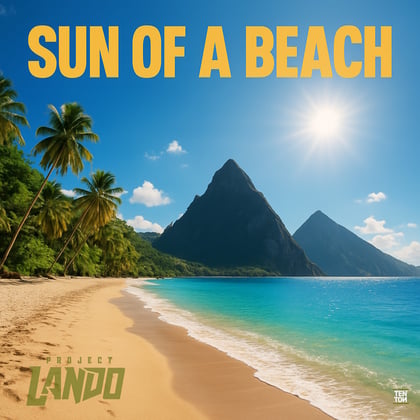 Sun of a Beach album by Project Lando - Drum and Bass Cover Art