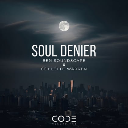 Soul Denier album by Ben Soundscape & Collette Warren - Drum and Bass Cover Art
