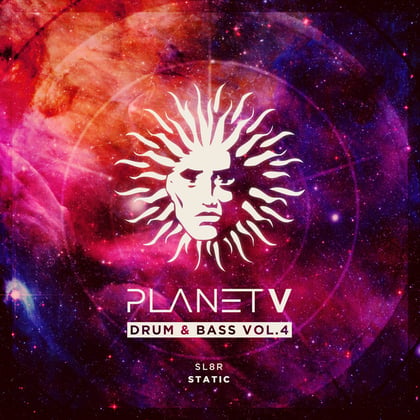 Static album by Sl8r - Drum and Bass Cover Art