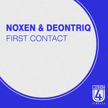 First Contact album by Noxen - Drum and Bass Cover Art