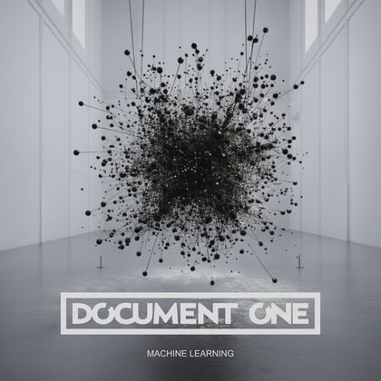 Machine Learning album by Document One - Drum and Bass Cover Art