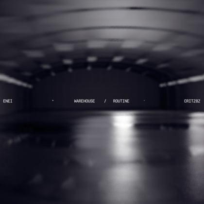 Warehouse / Routine album by Enei - Drum and Bass Cover Art