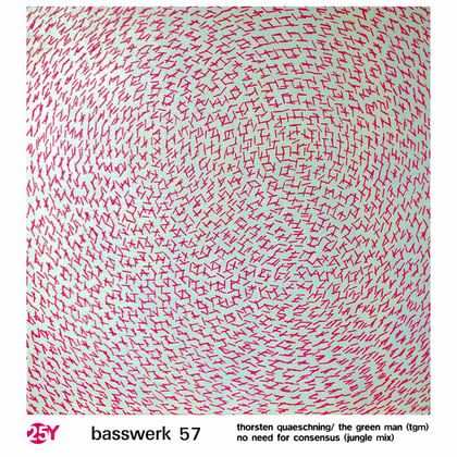 No Need for Consensus (Basswerk 057) [Jungle Mix] album by The Green Man (TGM) - Drum and Bass Cover Art
