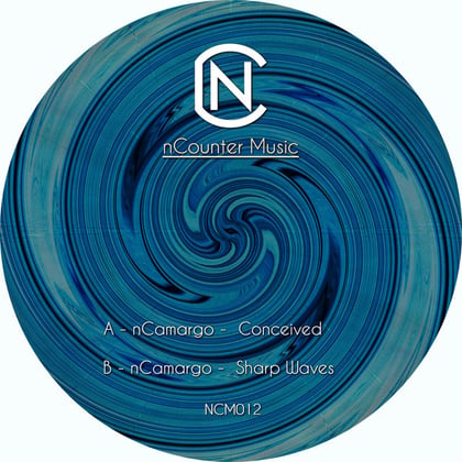 Sharp Waves album by nCamargo - Drum and Bass Cover Art
