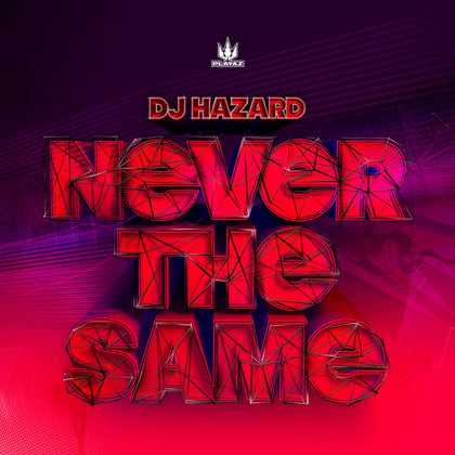 Never the Same EP album by DJ Hazard - Drum and Bass Cover Art
