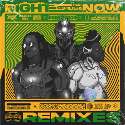 Right Now (Remixes) album by Crissy Criss, Drumsound & Bassline Smith & Defectiøn - Drum and Bass Cover Art
