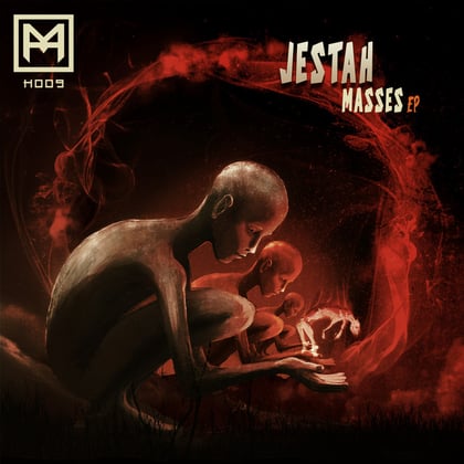 Masses album by Jestah - Drum and Bass Cover Art