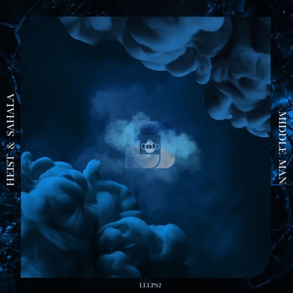 Middleman album by Spaow, Zero G, Heist & Sahala - Drum and Bass Cover Art