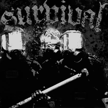 Self Titled album by Survival - Drum and Bass Cover Art