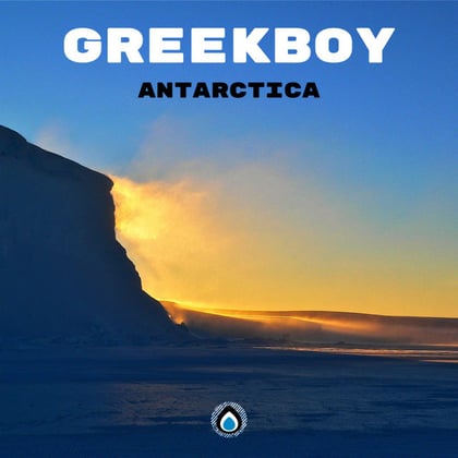 Antarctica album by Greekboy - Drum and Bass Cover Art