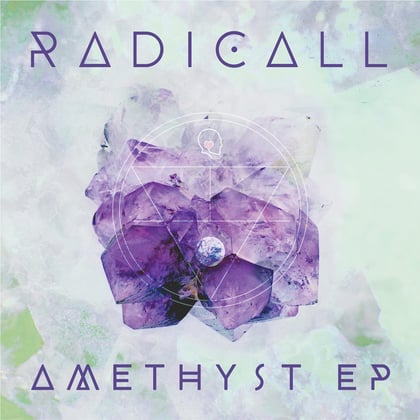 Amethyst EP album by Radicall - Drum and Bass Cover Art