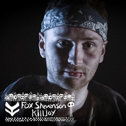 Killjoy album by Fox Stevenson - Drum and Bass Cover Art