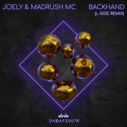Backhand (L-Side Remix) album by JOELY - Drum and Bass Cover Art