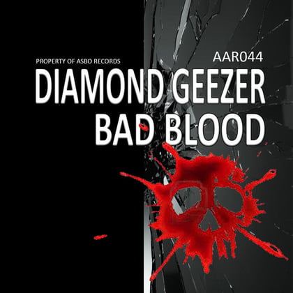 Bad Blood album by Diamond Geezer - Drum and Bass Cover Art