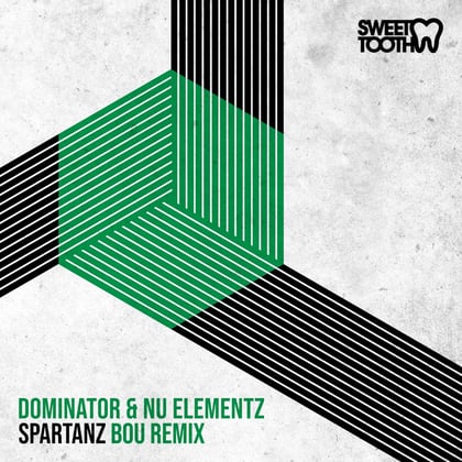 Spartanz (Bou Remix) album by Dominator, Nu Elementz & Bou - Drum and Bass Cover Art