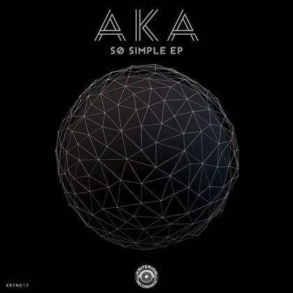 So Simple EP album by A.K.A - Drum and Bass Cover Art