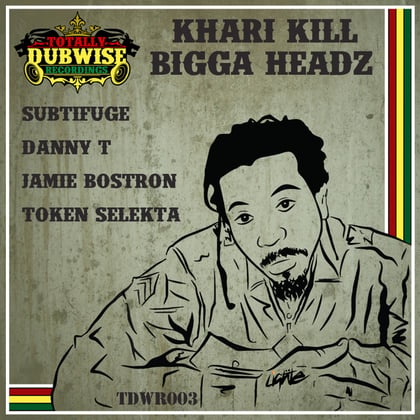 Bigga Headz EP album by Subtifuge - Drum and Bass Cover Art