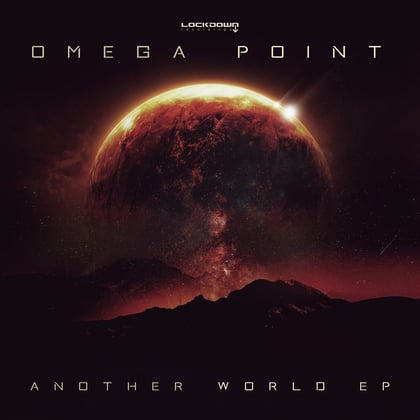 Another World album by Omega Point - Drum and Bass Cover Art