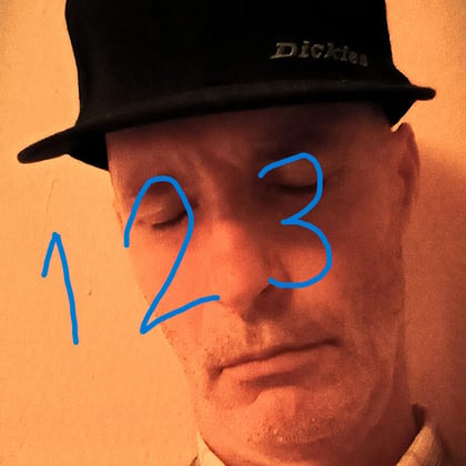 123 album by Ben Craft - Drum and Bass Cover Art