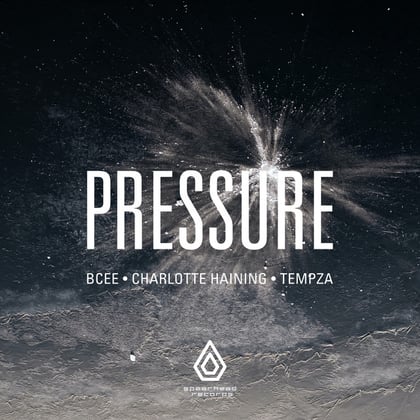 Pressure album by Koven, BCee, Charlotte Haining & Tempza - Drum and Bass Cover Art