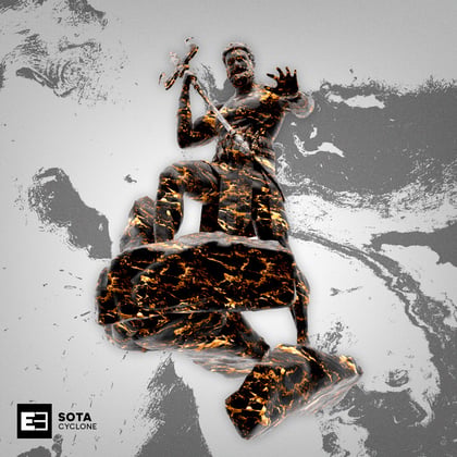 Cyclone album by SOTA - Drum and Bass Cover Art