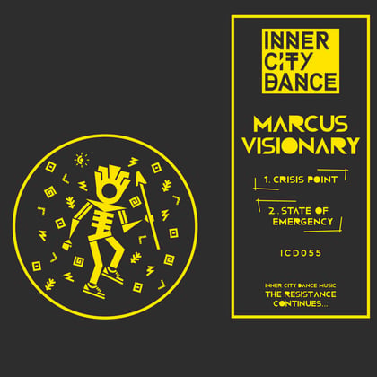 State Of Emergency album by Marcus Visionary - Drum and Bass Cover Art