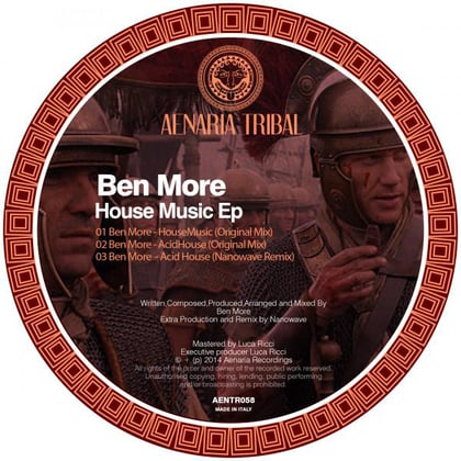 House Music album by Ben More - Drum and Bass Cover Art