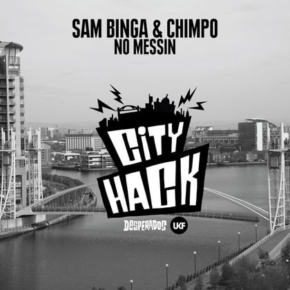 No Messin album by Chimpo - Drum and Bass Cover Art