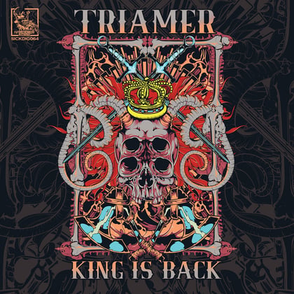 King Is Back EP album by Katharsys - Drum and Bass Cover Art