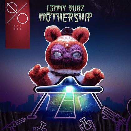 Mothership EP album by L3MMY DUBZ - Drum and Bass Cover Art