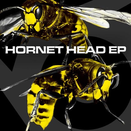 Hornet Head EP album by René LaVice - Drum and Bass Cover Art