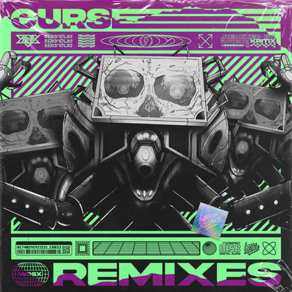 Curse (Kritix Remix) album by Crissy Criss, Erb n Dub & Kritix - Drum and Bass Cover Art