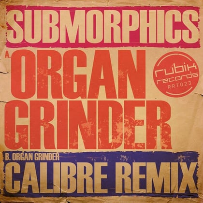Organ Grinder album by Submorphics - Drum and Bass Cover Art