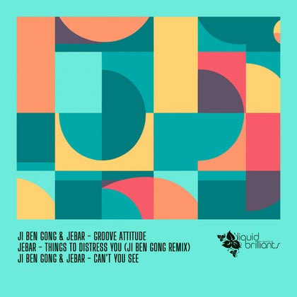 Groove Attitude album by Ji Ben Gong - Drum and Bass Cover Art