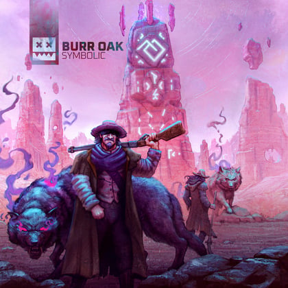 Symbolic album by Burr Oak - Drum and Bass Cover Art