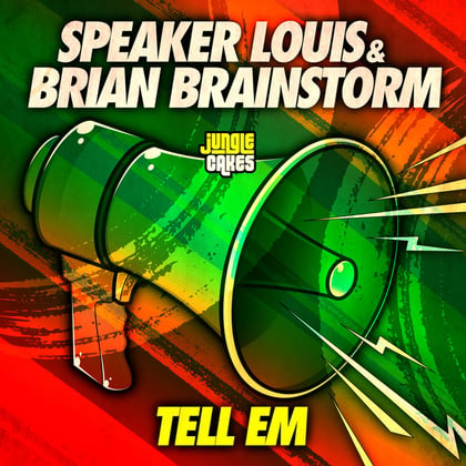 Tell Em album by Brian Brainstorm - Drum and Bass Cover Art