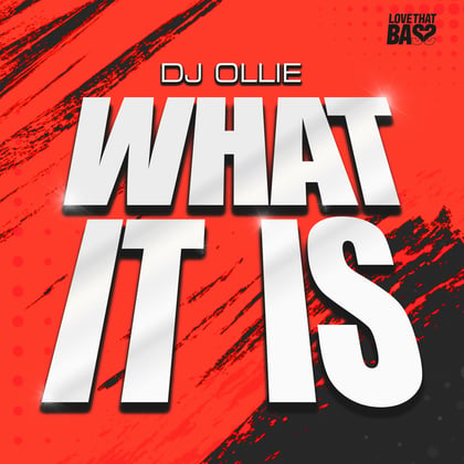 What It Is album by DJ Ollie - Drum and Bass Cover Art