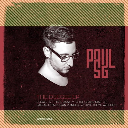 The Deegee EP album by Paul SG - Drum and Bass Cover Art