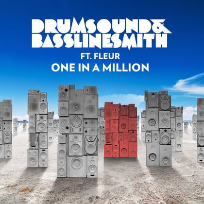 One In A Million album by Drumsound & Bassline Smith - Drum and Bass Cover Art