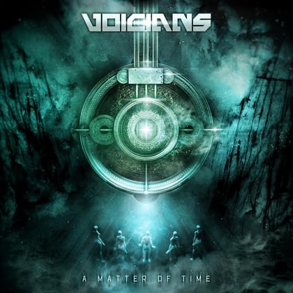 A Matter of Time (Part I) album by Voicians - Drum and Bass Cover Art