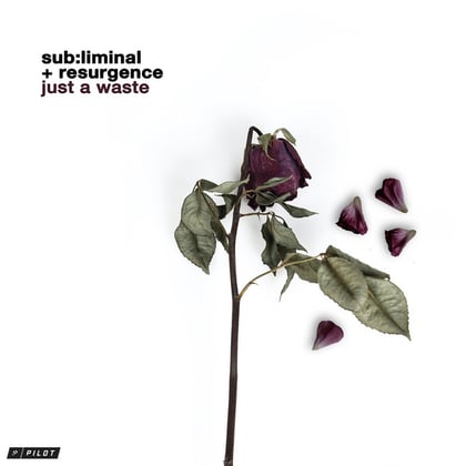 Just A Waste album by Sub:liminal & Resurgence - Drum and Bass Cover Art