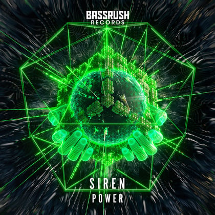 Power album by SIREN - Drum and Bass Cover Art